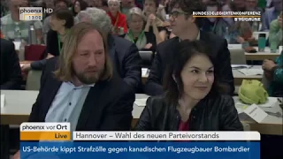 Bundesdelegiertenkonferenz Die Grünen: Wahl des Bundesvorstands am 27.01.18