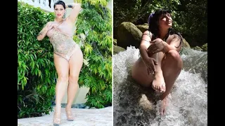 American Pickers star Danielle Colby’s daughter Memphis, 21, goes totally naked in a bubbling stream