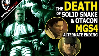 Snake & Otacon's DEATHS in MGS4 - (Unused Ending)