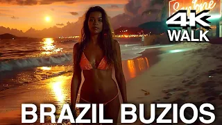 Buzios. Brazil. 4K Walk