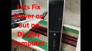 HOW TO FIX COMPUTER NO DISPLAY OR NO SIGNAL MONITOR  2022