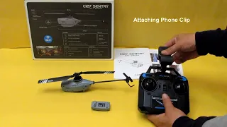 C127 Sentry Mini Spy HD Camera Drone – First Flight Review !