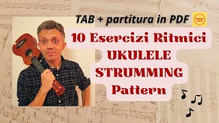 10 Esercizi Ritmici per Ukulele - strum. training