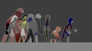 Left 4 Dead Zombie Apocalypse - Stickman Animation