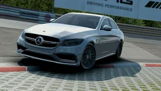 STOCK!! Mercedes Benz AMG C63 on Nurburgring!! - Assoluto Racing Mobile