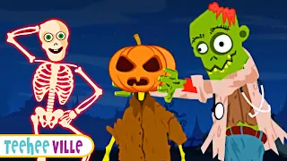 Chanson du docteur | Cinq squelettes fous | Comptines pour enfants | Ville de Teehee @teeheeville