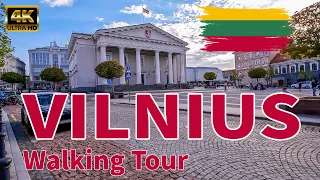 Walking in Vilnius - the capital city of Lithuania.