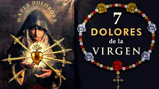 Rosario Rosa Mística🌹 Los 7 Dolores de la Virgen María