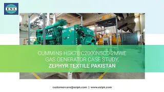 Cummins HSK78 Case Study- Zephyr Textile Limited