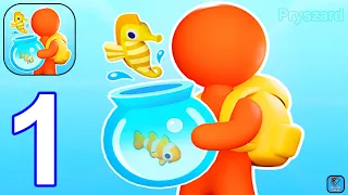 Aquarium Land - Gameplay Walkthrough Part 1 Tutorial (iOS,Android Gameplay)