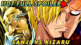 Germa Sanji Vs Kizaru na!!! One piece 1107