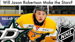 Will Jason Robertson Make The Dallas Stars Next Season?