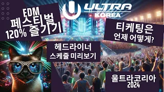 Ultra Korea 2024 미리보기 & 티케팅 꿀팁