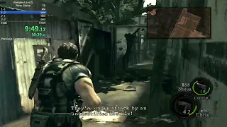 RE5 New Game Speedrun - 1:32:35 LRT (World Record))