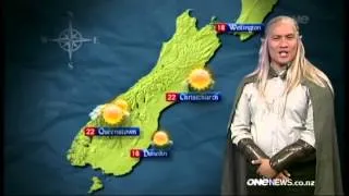 NZ Weather Man Dresses as an Elf and Reads the Weather Like an Elf