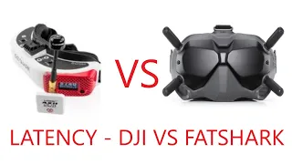 Latency Test - DJI Digital FPV vs Fatshark HDO