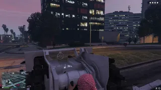 Half-Track Quad 20mm Autocannon Turret Test (GTA V)