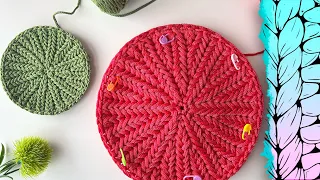 😱 100% FANTASTIC!!! THE MOST BEAUTIFUL PERFECT CIRCLE. Super Crochet Project