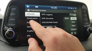 Tucson 2019 Multimedia System engineering mode modifica impostazione navi