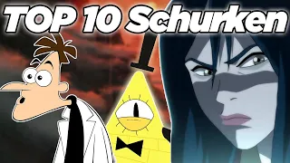 Die 10 BESTEN Cartoon Schurken / Antagonisten