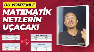 Bu Yöntemle Matematik Netlerin Uçacak | 16 Netten 40 Nete #yks #tyt #ayt