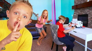 Spying on Jack to Take his Cool Toys! Kids Fun TV!