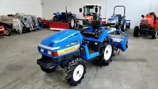 Мини-трактор ISEKI TU145 Видеообзор