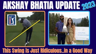 Akshay Bhatia Swing  ( Update 2023 ) PGA Tour Winner