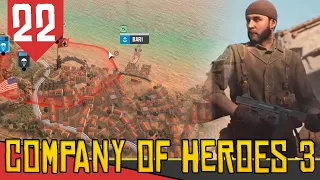 Tomada de Bari - Company of Heroes 3 Italia #22 [Gameplay PT-BR]