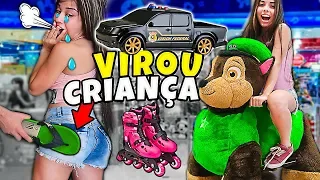 MINHA NAMORADA VIROU CRIANÇA