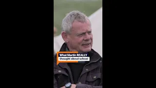 What Martin Clunes REALLY thought about school