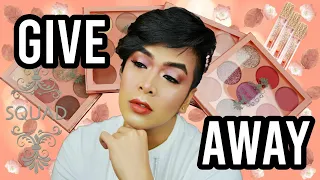 PASABOG NA GIVEAWAY!!! SALI KA!!! | TESTING OUT SQUAD COSMETICS PRODUCTS