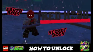 *HOW TO UNLOCK  RED HOOD*  SECRET BOSS - Lego DC Super Villains