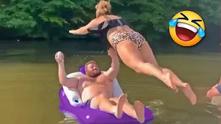 Best Funny Videos 😂 TRY NOT TO LAUGH 🤣 Memes, Fails, Pranks and Stunts #15