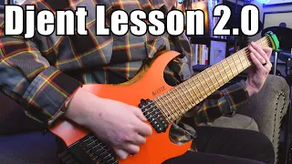 Djent Lesson 2.0 : What is djent? and the guitar techniques to play it! #djent