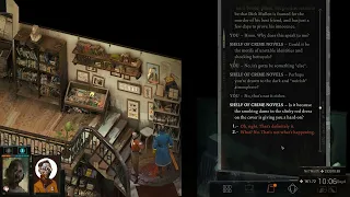 Disco Elysium - Kim sees Harry's bulge and proceeds to silently laugh