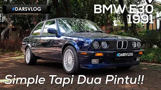 MODIFIKASI CONVERT COUPE GANTENG - BMW E30 1991 ‼️ #DARSVLOG