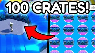 I OPENED 100 CRATES AND GOT HYPER SPEAKER!!! (Toilet Tower Defense)