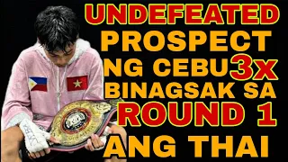 PAMBATO NG CEBU 3X PINABAGSAK ANG MAS MAKARANASAN NA KALABAN SA ROUND 1 |BATA PALANG NAPAKAHUSAY NA