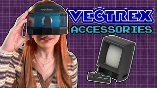 VECTREX Accessories - Light Pen and 3D Imager