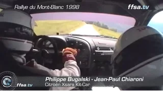 Citroen Xsara Kit Car feat. Philippe Bugalski - 1998 Rallye du Mont-Blanc (Onboard)