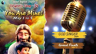 God Singer - Grand Finale - Part 2 - VBS 2024 Final Day - Drama - Day - 5 | Jayam Church