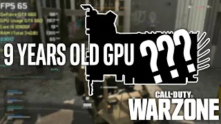 Call of Duty Warzone on 9 Years Old GPU | More than playable