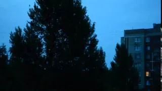 Славянск 30.05.2014 (вечер 20:31) - обстрел города недалеко от жилых домов!