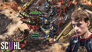 Serral's QUEEN SANDWICH - Starcraft 2: Serral vs. Innovation