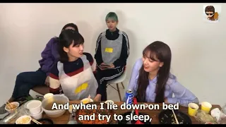 180518 [TWICE] Momo's Horror Story "i might not wake up again" +Sana Collapsed at sauna