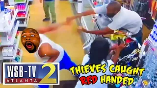 THIEVES CAUGHT RED HANDED COMPILATION REACTION