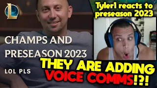 Tyler1 reacts to Preseason 2023 and New Champion | LoL Pls - League of Legends