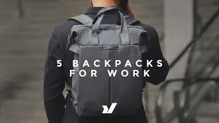 5 Awesome Backpacks For Work - Bellroy Tokyo Totepack, Aer Day Pack 2, Boundary Supply Errant & More