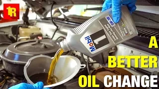 How To Change Your Oil BETTER THAN THE DEALERSHIP!!